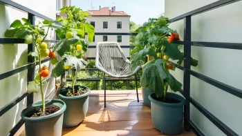 O grădină pe balcon: Cum să crești roșii în inima orașului