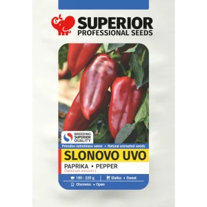 Slonovo Uvo - Ureche de Elefant, 750 seminte de ardei capia, soi sarbesc, Superior Seeds