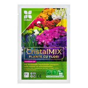 Ingrasamant pentru plante cu flori Cristalmix, granule, 20 g, Diolsem